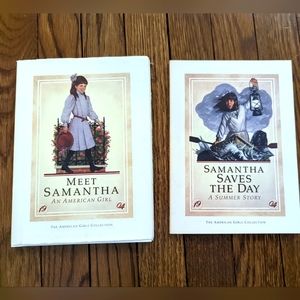 EUC set of 2 vintage Samantha (1904) American Girl books